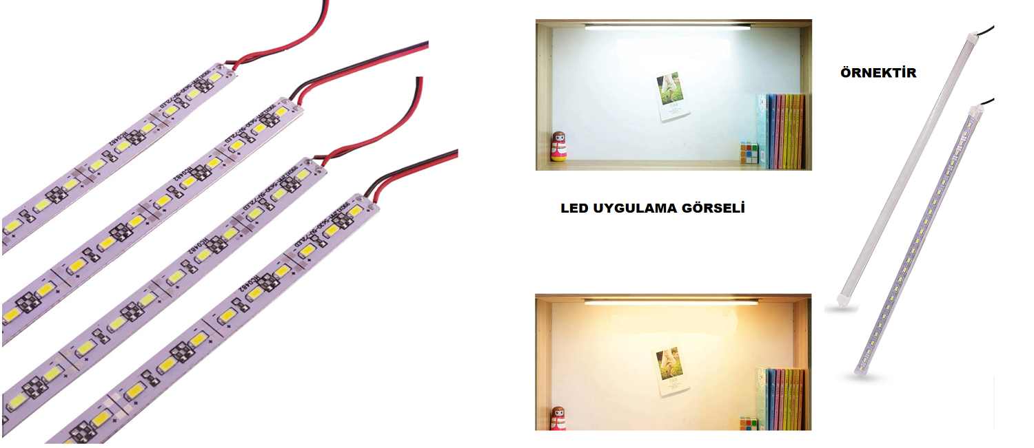 Cata Pcb Aliminyum Led uygulama